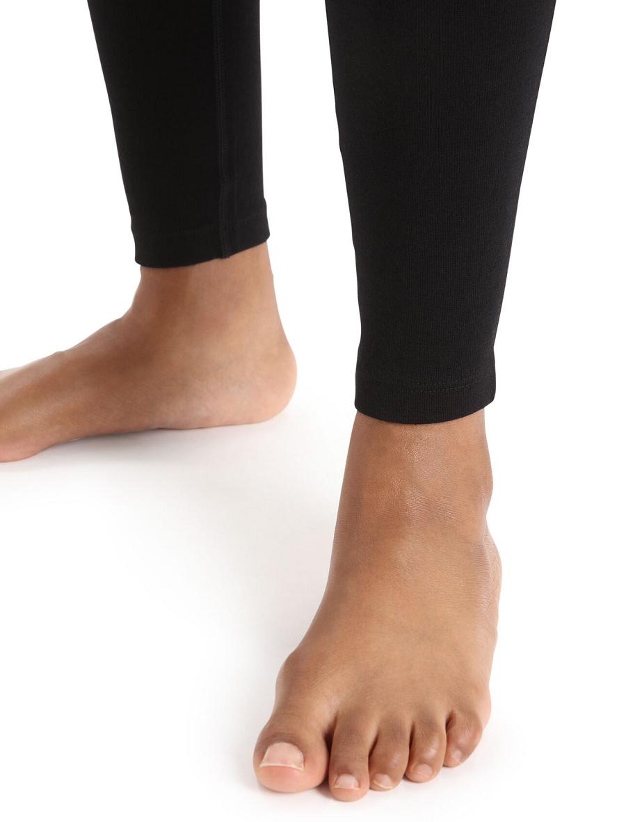 Base Layers Icebreaker Merino 260 Tech Thermal Leggings Femme Noir | FR 1925BEXC